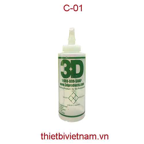 Bình chia xi đánh bóng in hình hãng 3D 12oz (355ml) C-01