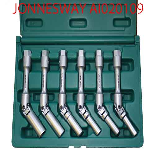 Bộ 06 khẩu 3/8 inch tháo bugi sấy JONNESWAY AI020109