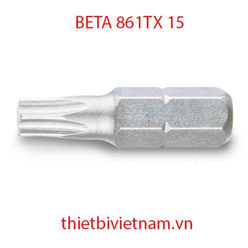 Bộ 10 chiếc BITS FOR TORX® HEAD SCREWS BETA MODEL 861TX 15