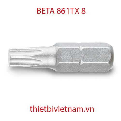 Bộ 10 chiếc BITS FOR TORX® HEAD SCREWS BETA MODEL 861TX 8