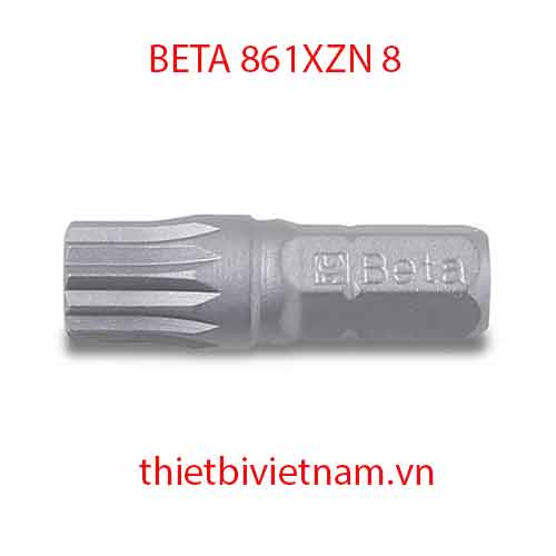 Bộ 10 chiếc BITS FOR XZN® SCREWS BETA MODEL 861XZN 8