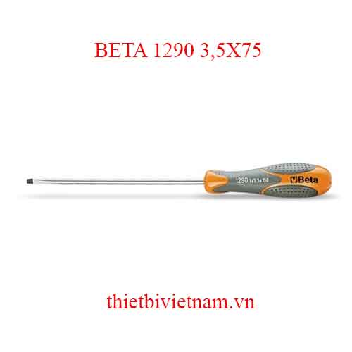 Bộ 10 chiếc SCREWDRIVERS SLOTTED HEAD BETA MODEL 1290 3,5X75
