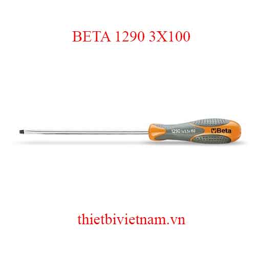 Bộ 10 chiếc SCREWDRIVERS SLOTTED HEAD BETA MODEL 1290 3X100