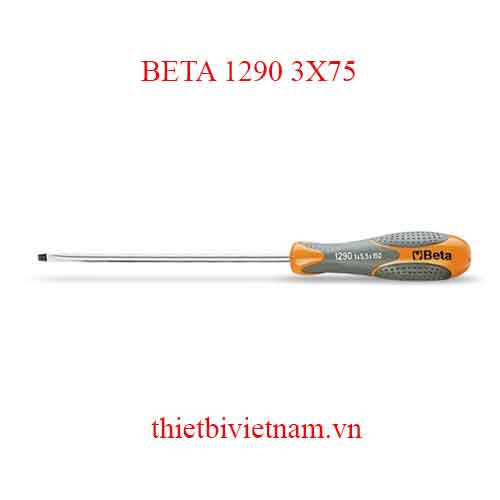 Bộ 10 chiếc SCREWDRIVERS SLOTTED HEAD BETA MODEL 1290 3X75