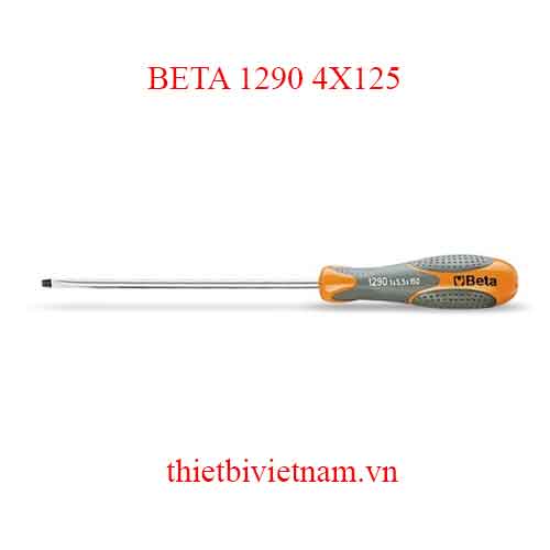 Bộ 10 chiếc SCREWDRIVERS SLOTTED HEAD BETA MODEL 1290 4X125
