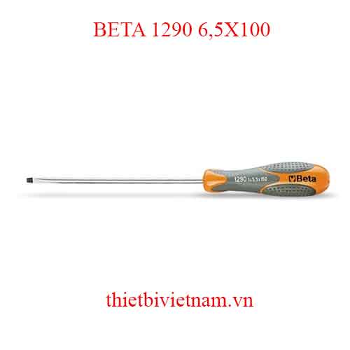 Bộ 10 chiếc SCREWDRIVERS SLOTTED HEAD BETA MODEL 1290 6,5X100
