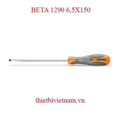 Bộ 10 chiếc SCREWDRIVERS SLOTTED HEAD BETA MODEL 1290 6,5X150