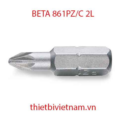Bộ 100 chiếc BITS FOR CROSS HEAD PZ SCREWS BETA MODEL 861PZ/C 2L