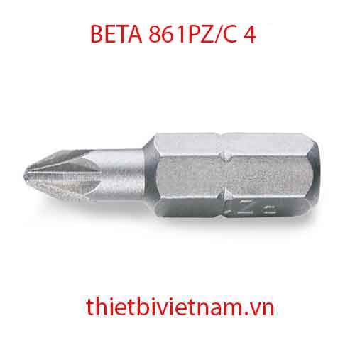 Bộ 100 chiếc BITS FOR CROSS HEAD PZ SCREWS BETA MODEL 861PZ/C 4