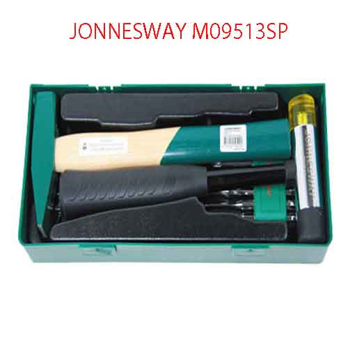 Bộ 2 búa và 11 đục mũi nhọn JONNESWAY M09513SP