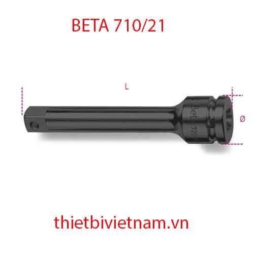 Bộ 2 chiếc 3/8 inch DRIVE IMPACT EXTENSION BAR BETA MODEL 710/21