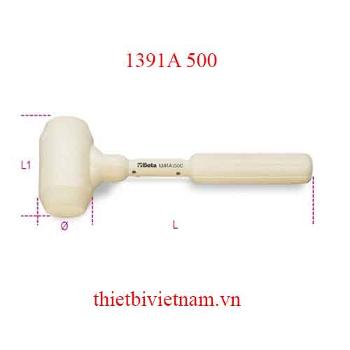 Bộ 2 chiếc DEAD-BLOW HAMMERS TILE WORKERS BETA MODEL 1391A 500