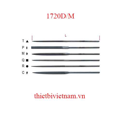 Bộ 2 chiếc DIAMOND NEEDLE FILES BETA MODEL 1720D/M