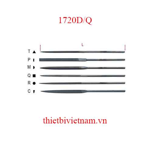 Bộ 2 chiếc DIAMOND NEEDLE FILES BETA MODEL 1720D/Q