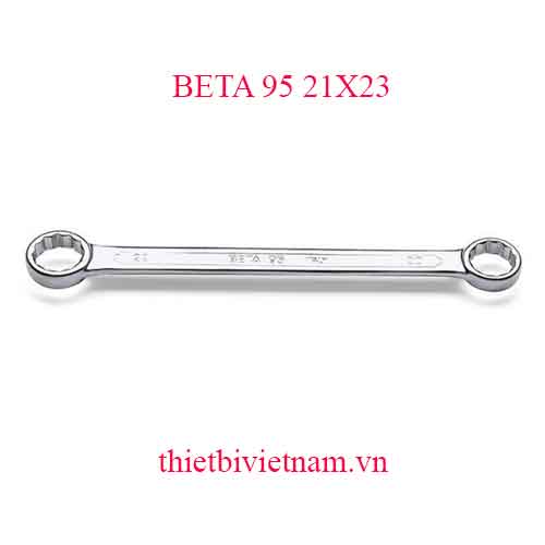 Bộ 2 chiếc DOUBLE ENDED FLAT RING WRENCHES BETA MODEL 95 21X23