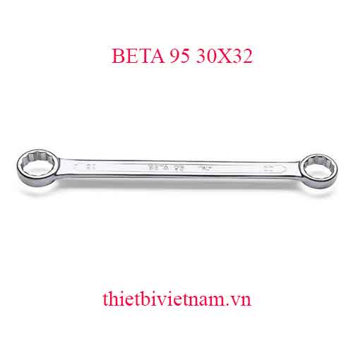 Bộ 2 chiếc DOUBLE ENDED FLAT RING WRENCHES BETA MODEL 95 30X32