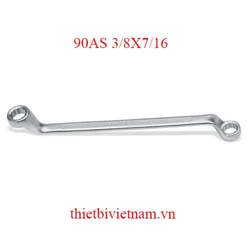  Bộ 2 chiếc DOUBLE OFFSET RING WR. BETA MODEL 90AS 3/8X7/16