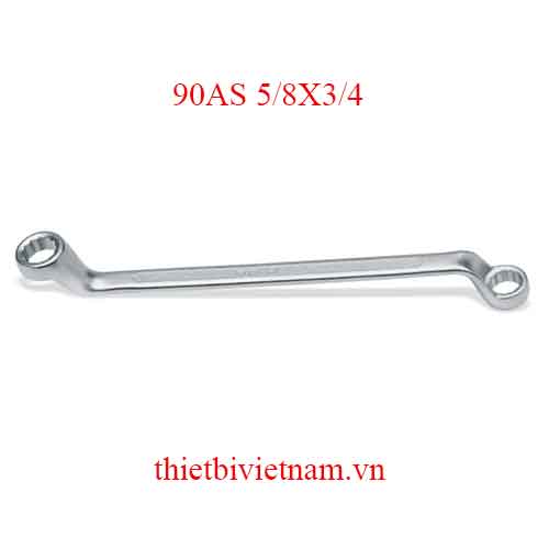 Bộ 2 chiếc DOUBLE OFFSET RING WR. BETA MODEL 90AS 5/8X3/4