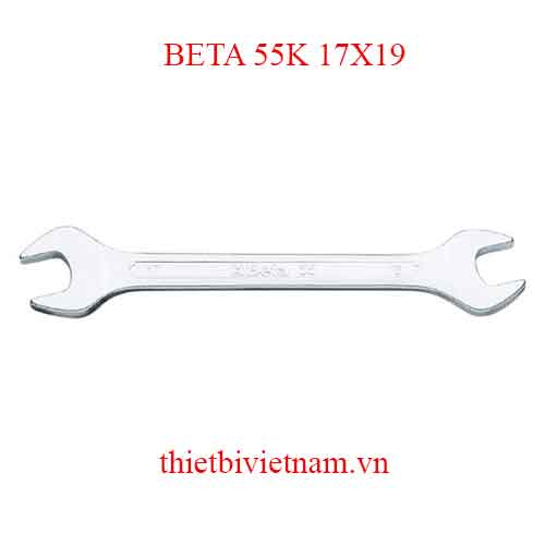 Bộ 2 chiếc DOUBLE OPEN END WR. IN BLISTER BETA MODEL 55K 17X19