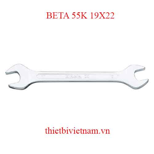 Bộ 2 chiếc DOUBLE OPEN END WR. IN BLISTER BETA MODEL 55K 19X22