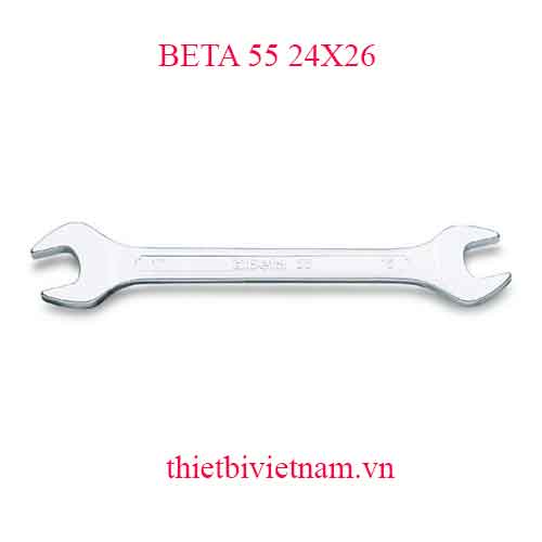 Bộ 2 chiếc DOUBLE OPEN END WRENCHES BETA MODEL 55 24X26