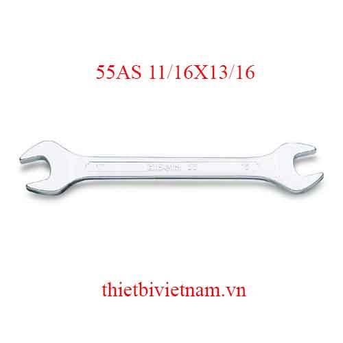 Bộ 2 chiếc DOUBLE OPEN END WRENCHES BETA MODEL 55AS 11/16X13/16
