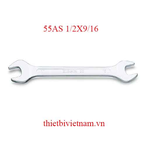 Bộ 2 chiếc DOUBLE OPEN END WRENCHES BETA MODEL 55AS 1/2X9/16