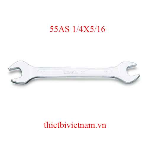 Bộ 2 chiếc DOUBLE OPEN END WRENCHES BETA MODEL 55AS 1/4X5/16