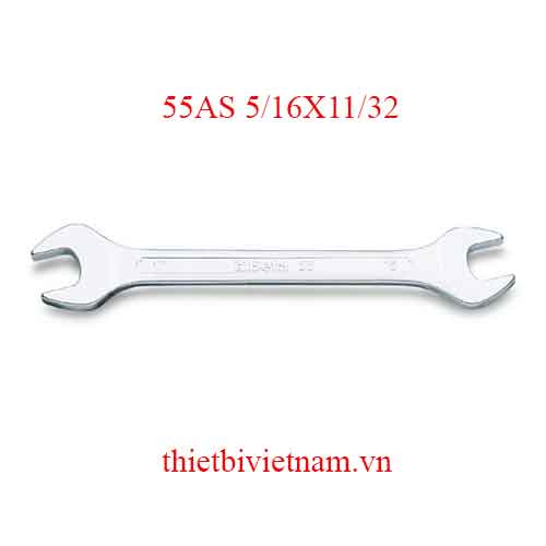 Bộ 2 chiếc DOUBLE OPEN END WRENCHES BETA MODEL 55AS 5/16X11/32