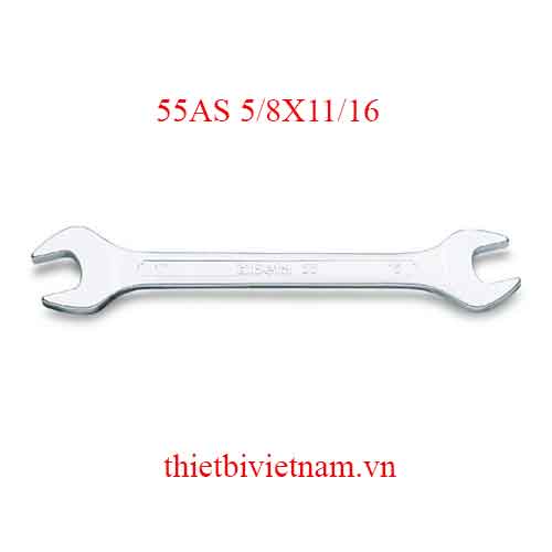 Bộ 2 chiếc DOUBLE OPEN END WRENCHES BETA MODEL 55AS 5/8X11/16
