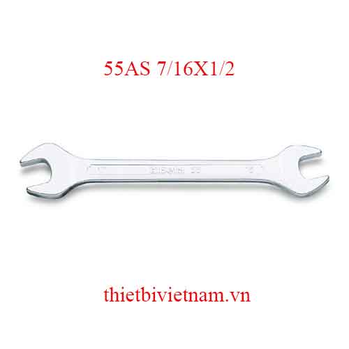 Bộ 2 chiếc DOUBLE OPEN END WRENCHES BETA MODEL 55AS 7/16X1/2