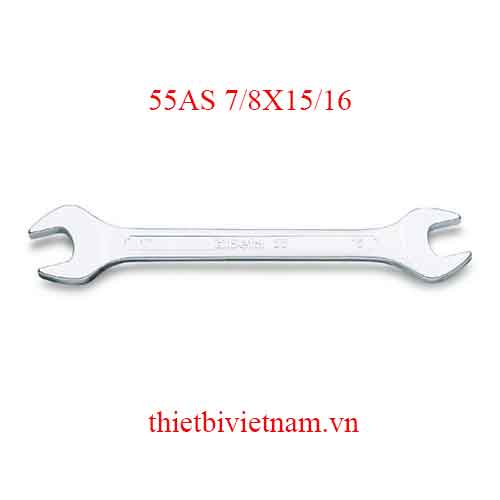 Bộ 2 chiếc DOUBLE OPEN END WRENCHES BETA MODEL 55AS 7/8X15/16