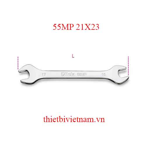 Bộ 2 chiếc DOUBLE OPEN END WRENCHES BRIGHT BETA MODEL 55MP 21X23