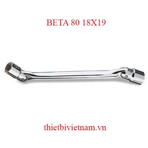 Bộ 2 chiếc DOUBLE SWIVEL END SOCKET WR. BETA MODEL 80 18X19