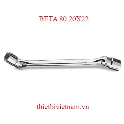 Bộ 2 chiếc DOUBLE SWIVEL END SOCKET WR. BETA MODEL 80 20X22