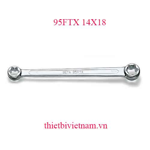 Bộ 2 chiếc DOUBLE-ENDED STRAIGHT WRENCHES BETA MODEL 95FTX 14X18