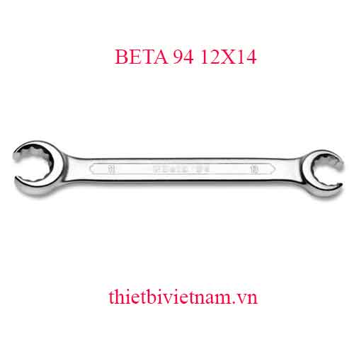 Bộ 2 chiếc FLARE NUT OPEN RING WRENCHES BETA MODEL 94 12X14