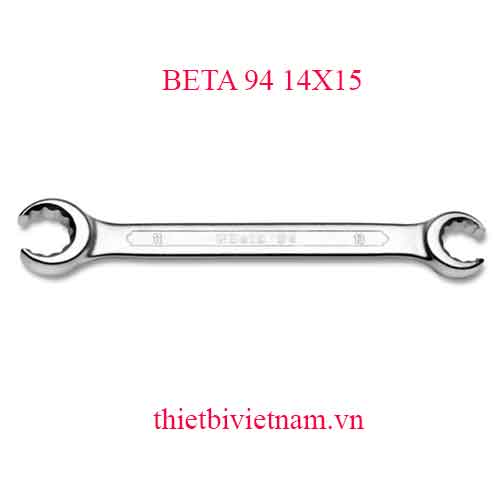 Bộ 2 chiếc FLARE NUT OPEN RING WRENCHES BETA MODEL 94 14X15