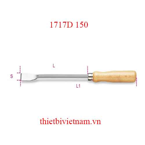 Bộ 2 chiếc FLAT SCRAPER FRONT CUT BETA MODEL 1717D 150