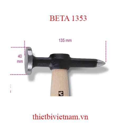 Bộ 2 chiếc HAMMER ROUND FLAT FACE - POINT PEIN BETA MODEL 1353
