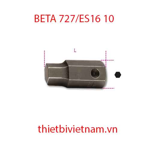 Bộ 2 chiếc IMPACT HEXAGON BITS 16 MM BETA MODEL 727/ES16 10