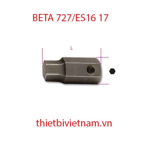 Bộ 2 chiếc IMPACT HEXAGON BITS 16 MM BETA MODEL 727/ES16 17