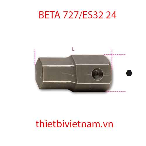 Bộ 2 chiếc IMPACT HEXAGON BITS 24 MM BETA MODEL 727/ES32 24