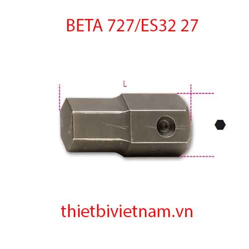 Bộ 2 chiếc IMPACT HEXAGON BITS 27 MM BETA MODEL 727/ES32 27