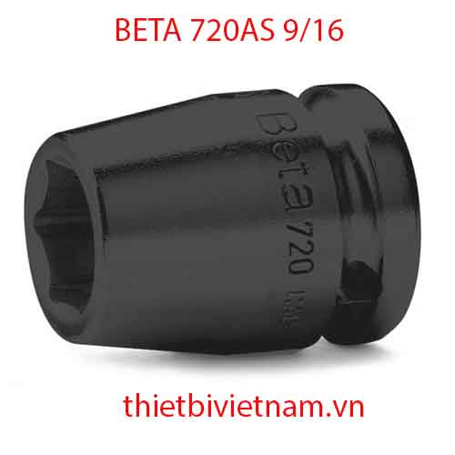 Bộ 2 chiếc IMPACT SOCKETS STANDARD BETA MODEL 720AS 9/16