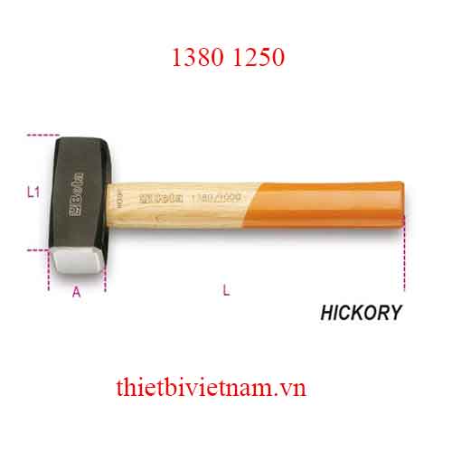 Bộ 2 chiếc LUMP HAMMERS WOODEN SHAFTS BETA MODEL 1380 1250