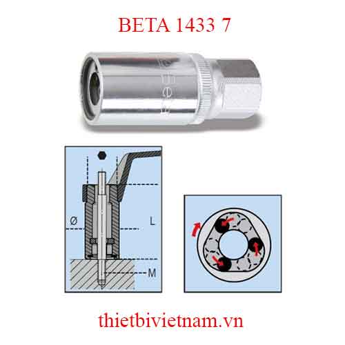 Bộ 2 chiếc ROLLER STUD EXTRACTORS BETA MODEL 1433 7