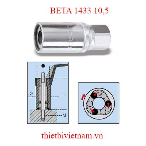 Bộ 2 chiếc ROLLER STUD EXTRACTORS BETA MODEL 1433 10,5