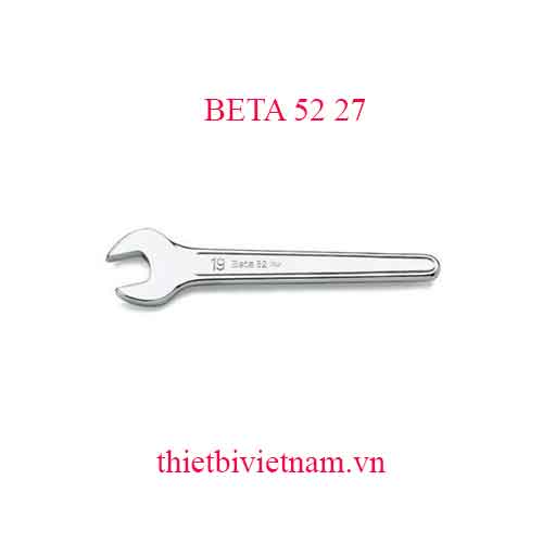 Bộ 2 chiếc SINGLE OPEN END WRENCHES BETA MODEL 52 27
