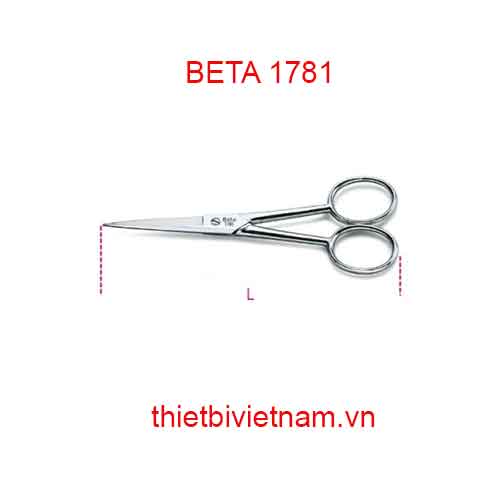 Bộ 2 chiếc SLIM LONG BLADE SCISSORS BETA MODEL 1781